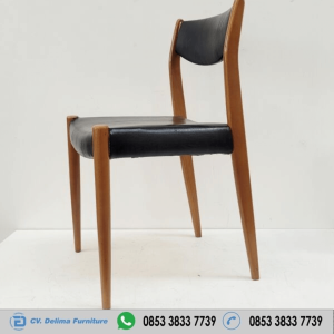 Kursi Cafe Chaisa Scandinavian Kayu Jati Real