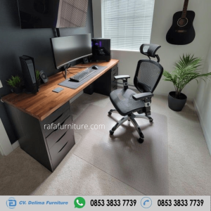 Model Meja Kerja 1 Biro Minimalis Modern Laci