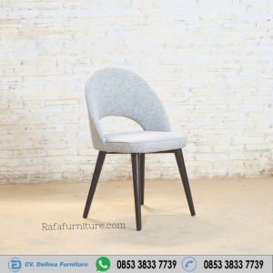 Kursi Makan Cafe Sofa Oval Korean