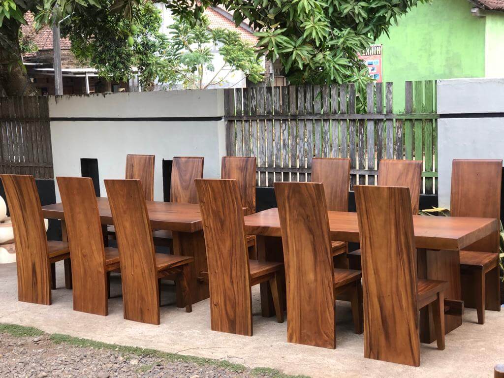 Desain Meja Makan Satu Set Besar Solid Kursi Blok Desain Meja Makan Satu Set Besar Solid Kursi Blok