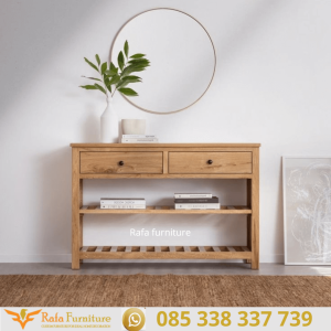 Meja Konsul Kayu Jati Seinna