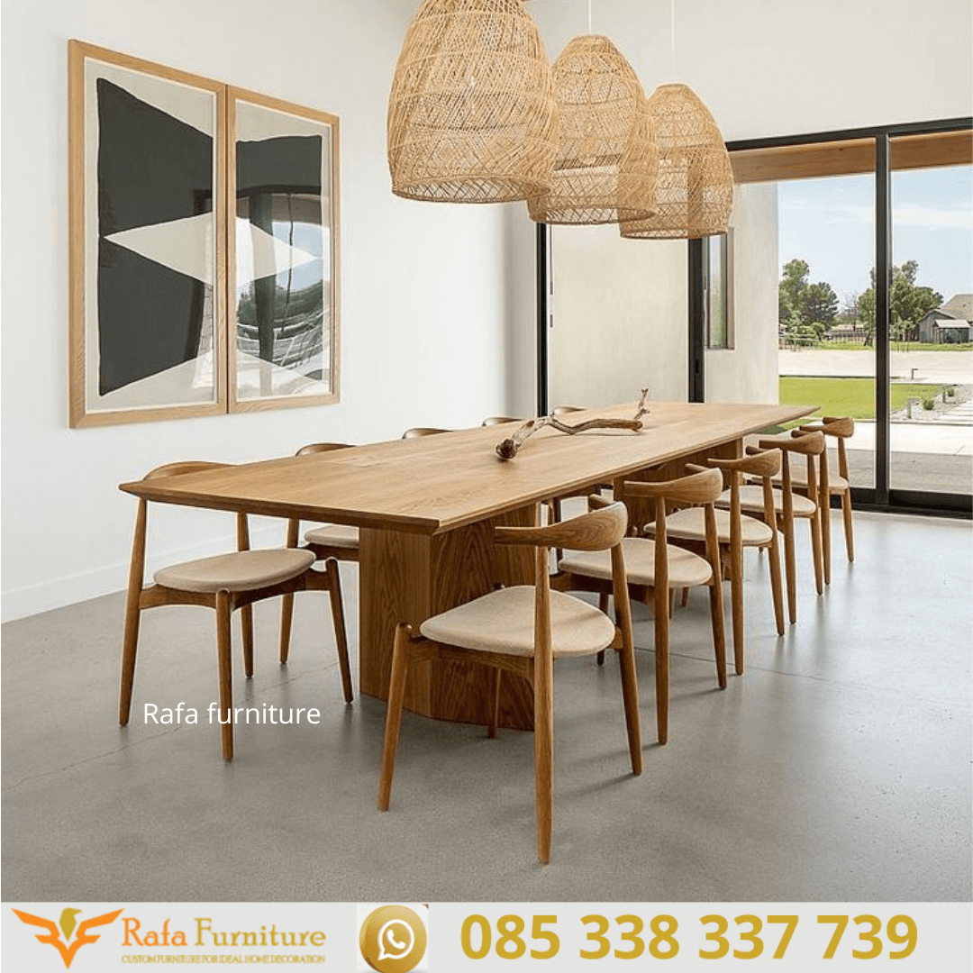 Meja Makan Kayu Jati Solid Kursi Zara Meja Makan Kayu Jati Solid Kursi Zara