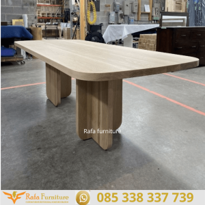 Harga Meja Kayu Jati Besar Tebal Woodcraft