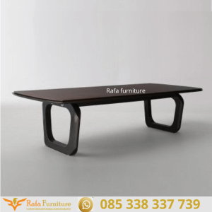Meja Makan Kayu Jati Brown Fortune