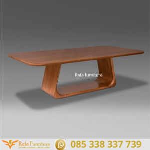 Meja Kayu Jati Minimalis Modern kotemporer