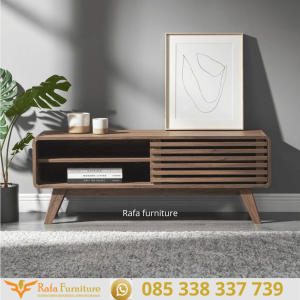 Meja Tv Stand Kayu Jati Harga Murah Ensley