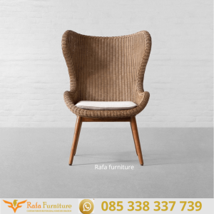 Kursi Cafe California Armchair Rotan Modern