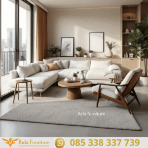 Set Sofa Sudut Custom Minimalis