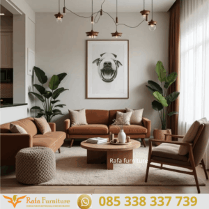 Sofa Tamu Scandinavian Modern Stylish