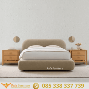 Tempat Tidur Modern Kayu Jati Minimalis