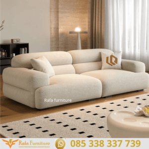Harga Sofa Keluarga Santai Modern 2 Seater Jumbo