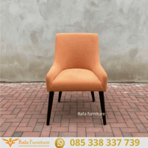 Kursi Cafe Restoran Unik Warna Orange