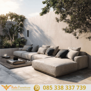 Harga Sofa L Shape Modern Minimalis Besar