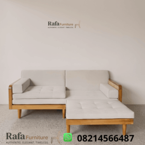 Jual Sofa Bed Jati Solid Modular Tarik Multifungsi