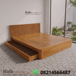 Dipan Jati Platform Fluted Sorong